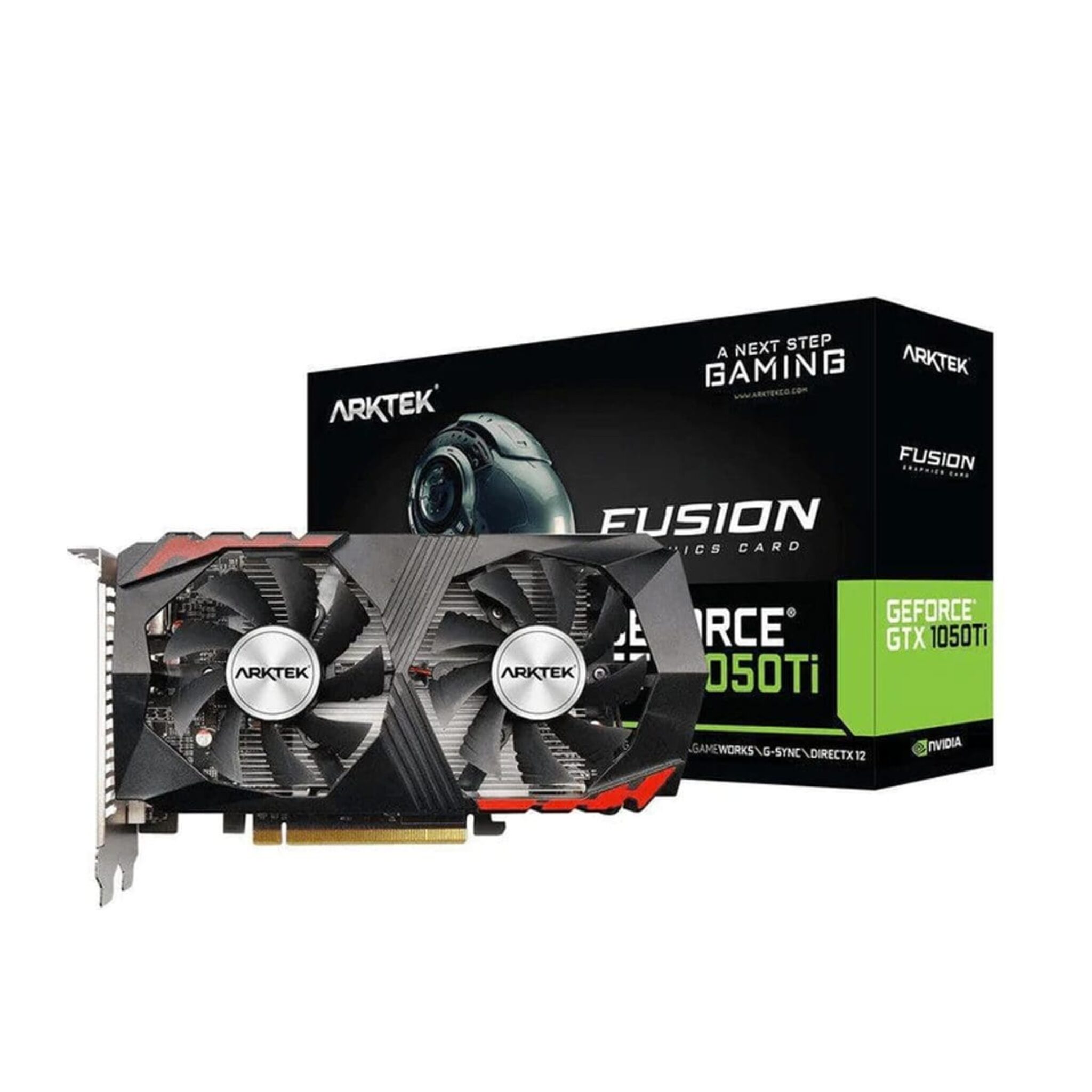 Arktek Nvidia GTX 1050 Ti 4GB GDDR5 Graphics Card HugePC Computer