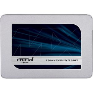 250GB Crucial MX500 2.5″ SATA 3D NAND SSD