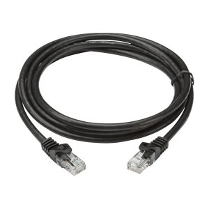 1m CAT6 UTP Network Cable – Black