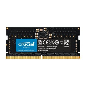 32GB Crucial 4800MHz DDR5 SODIMM Notebook Memory