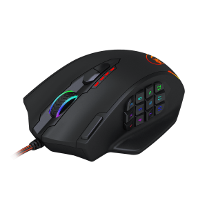 REDRAGON IMPACT 12400DPI MMO Gaming Mouse – Black