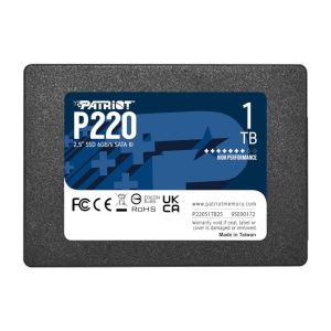 1TB Patriot P220 2.5″ SSD