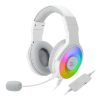 Redragon H350 Pandora 2 USB (Power Only)|Aux (Mic and Headset) RGB Gaming Headset – White