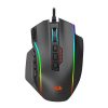 Redragon M901 Perdiction 12400DPI RGB MMO Ergo Gaming Mouse – Black