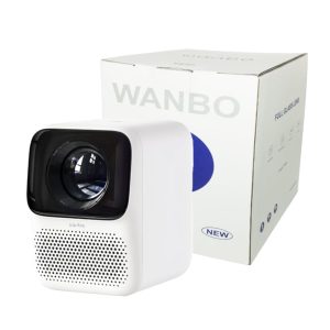 WANBO T2 MAX 1080P 450ANSI Android 9.0 Smart Projector – White
