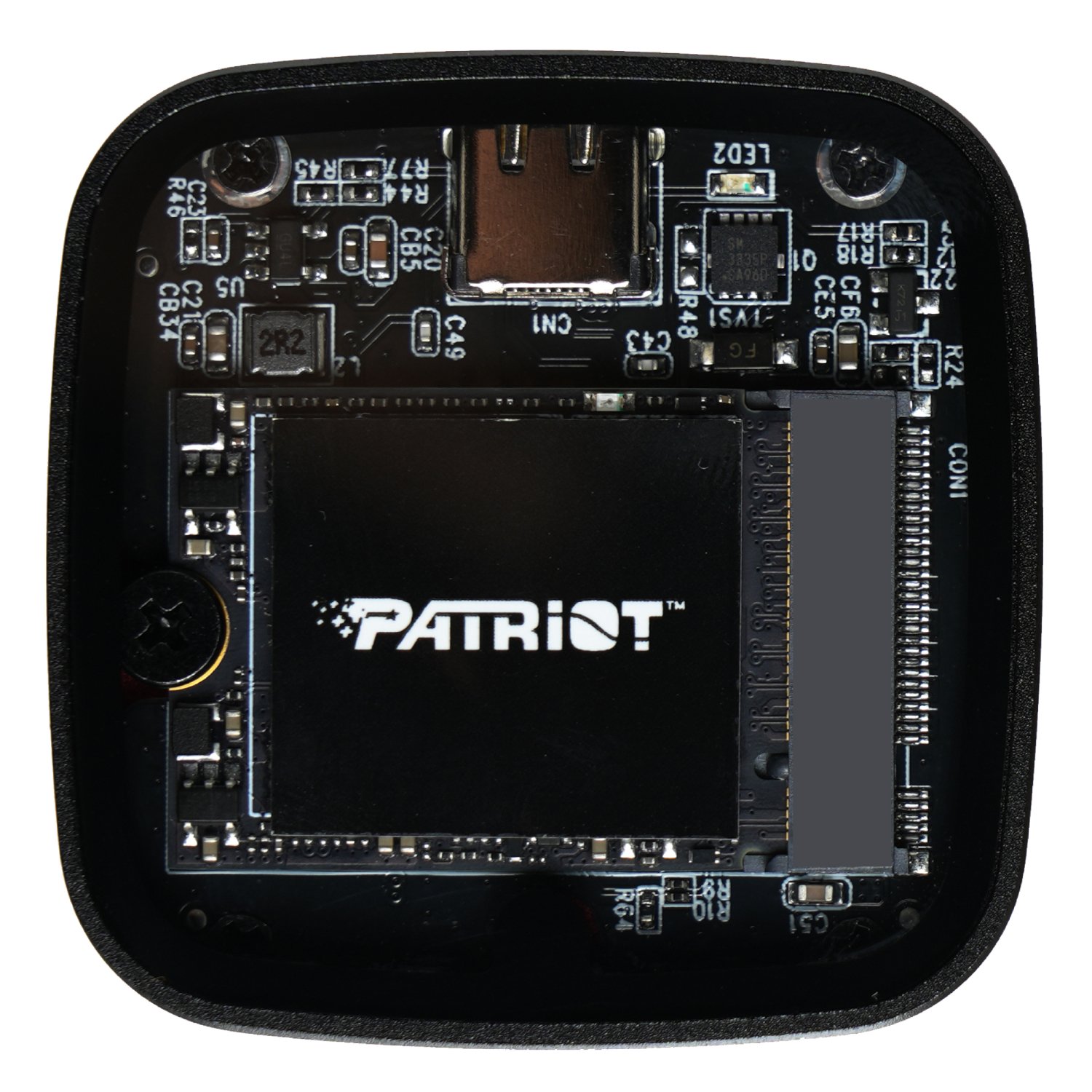 2TB Patriot PDP31 Type-C Portable SSD - Red / Black - Image 3