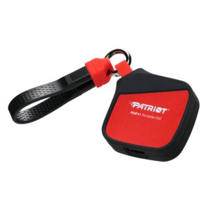 500GB Patriot PDP31 Type-C Portable SSD – Red / Black