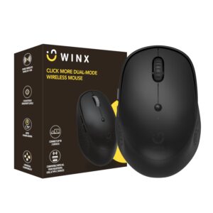 WINX CLICK More Dual-Mode Wireless Mouse – Black