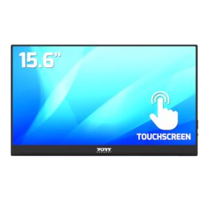 15.6″ Port Connect Full HD Touchscreen Portable Monitor