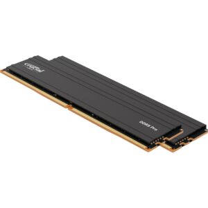 64GB Crucial Pro DDR5-6400 Overclocking Memory Kit – Black