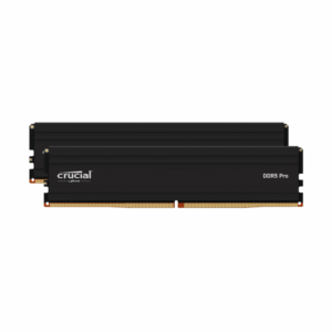 64GB Crucial Pro DDR5-6400 Overclocking Memory Kit – Black