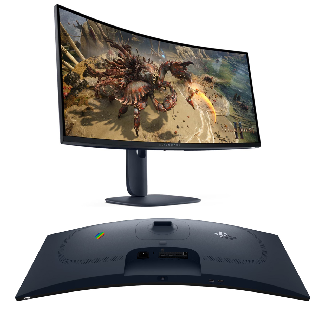 34" Alienware AW3425DWM Wide Quad HD VA Curved Gaming Monitor - Image 2