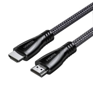 UGreen HDMI 2.1 Male to Male Cable 2M (8K@60Hz | 4K@120Hz) – Black