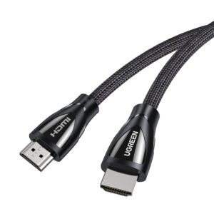 UGreen HDMI 2.1 Male to Male Cable 2M (8K@60Hz | 4K@120Hz) – Black