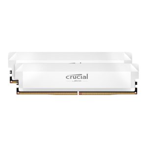 64GB Crucial Pro DDR5-6400 Overclocking Memory Kit – White