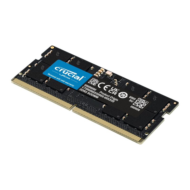 16GB Crucial 5600MHz DDR5 SODIMM Notebook Memory - Image 2