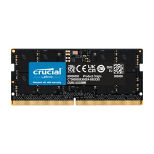 32GB Crucial 5600MHz DDR5 SODIMM Notebook Memory