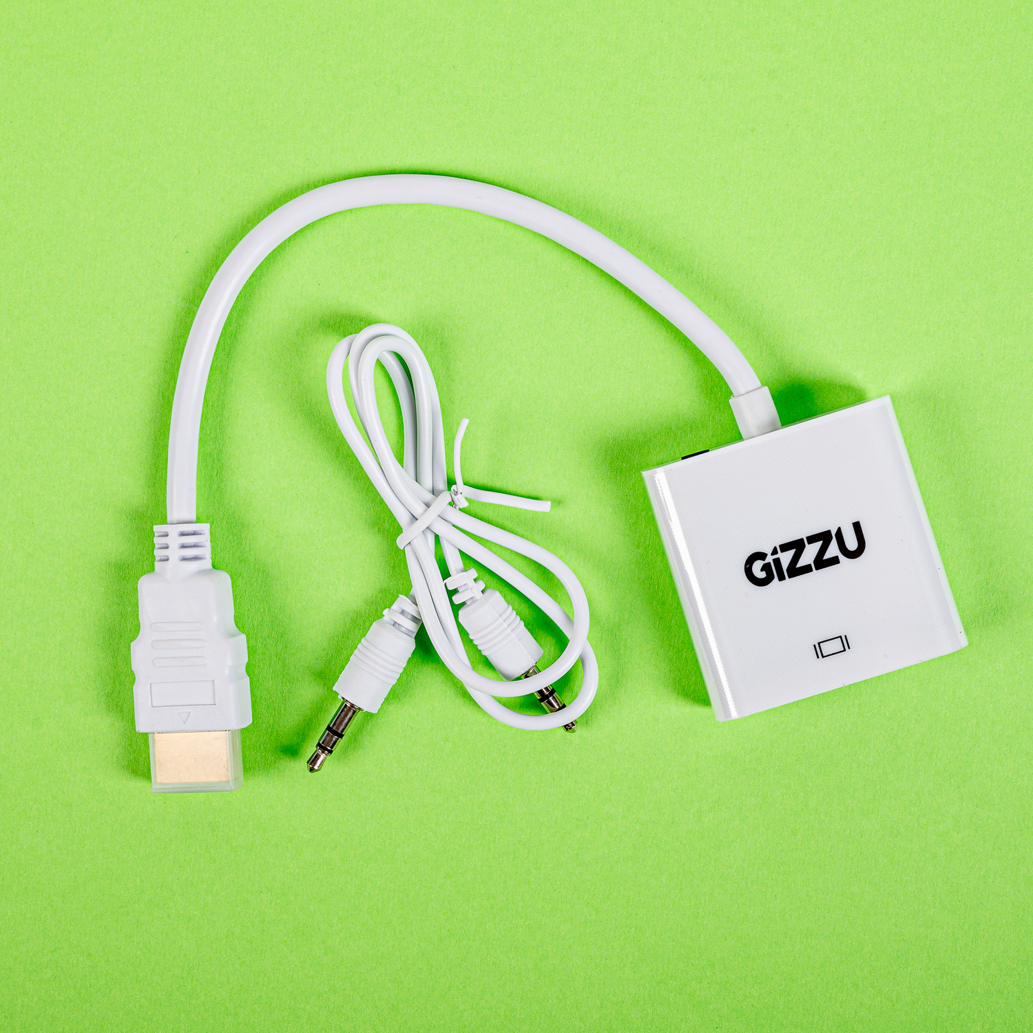 Gizzu 1080P HDMI to VGA Adapter with Audio - Image 5