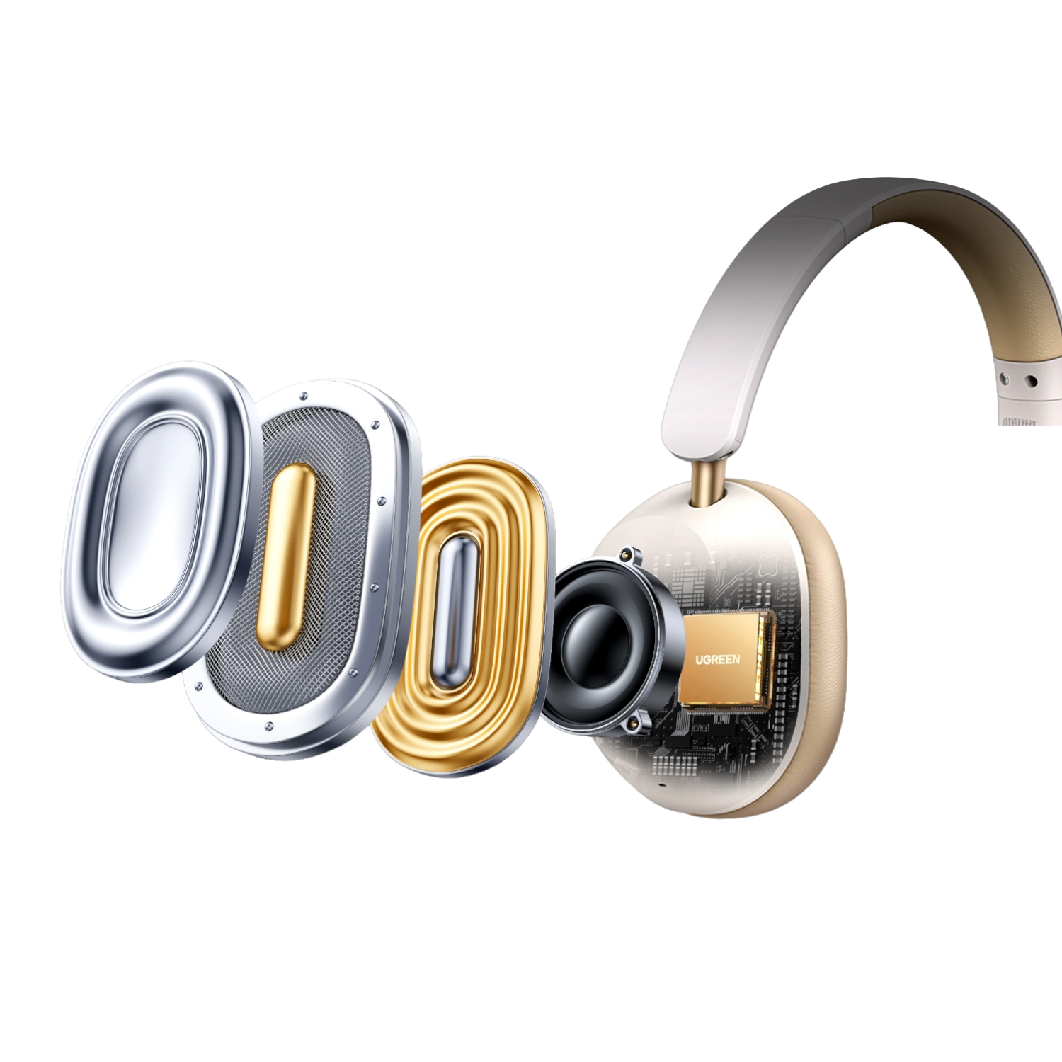 UGREEN HiTune Max 5C Hybrid ANC Headphones - Image 3