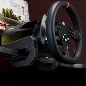 PXN V10 Ultra 270/90 Degree 3.2nm Direct Drive USB Steering Wheel with Hall Effect Dual Pedals