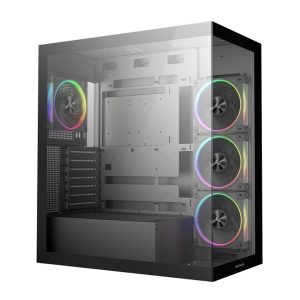 DeepCool CG580 4F V2 ARGB ATX Gaming Chassis – Black