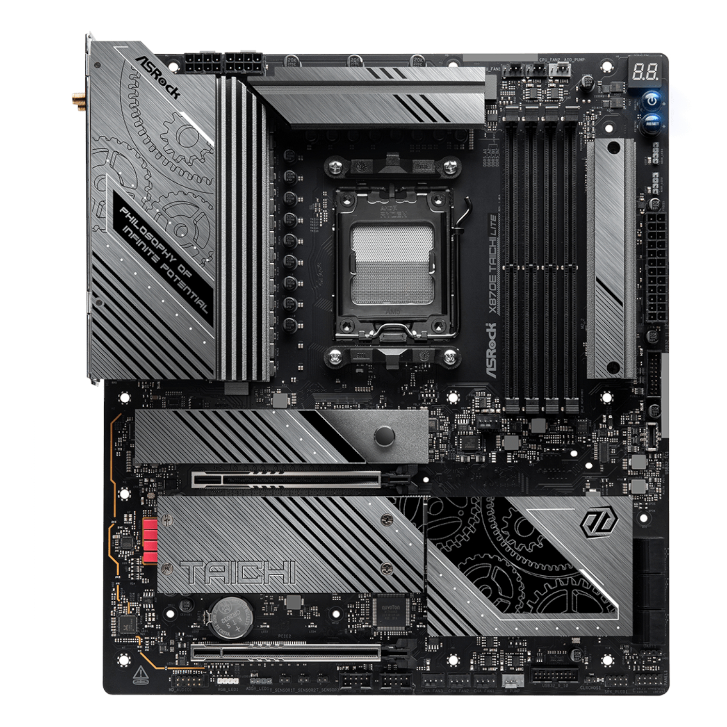 ASRock X870E Taichi Lite AM5 ATX Motherboard - Image 2