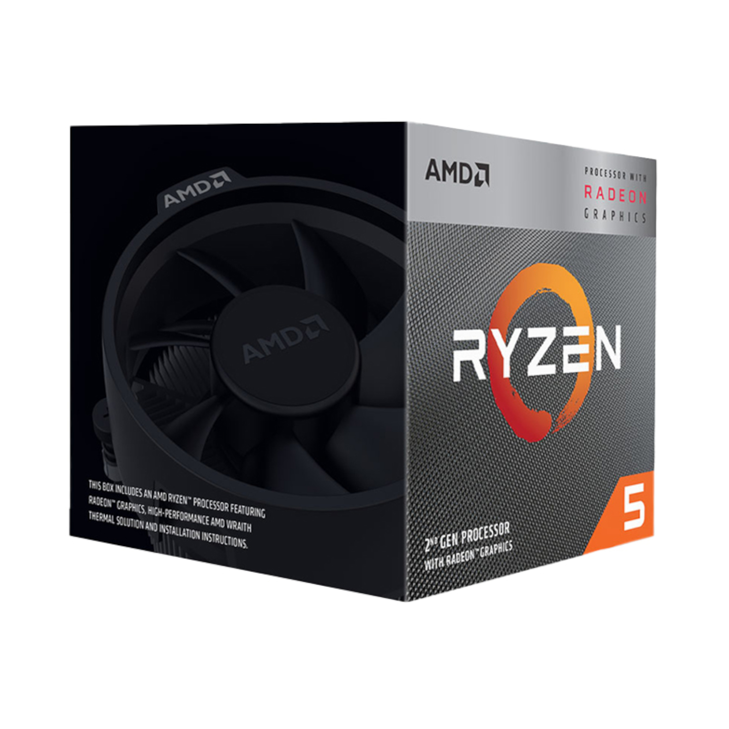 AMD Ryzen 5 3400G 4-Core 3.7GHz AM4 CPU - Image 2