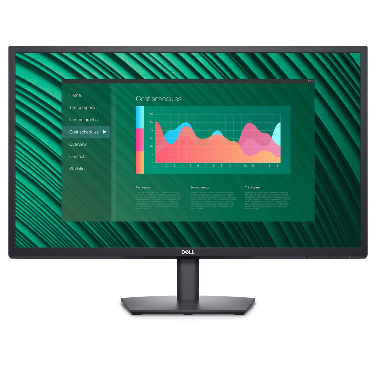 27'' Dell E2723H LED Full HD Monitor