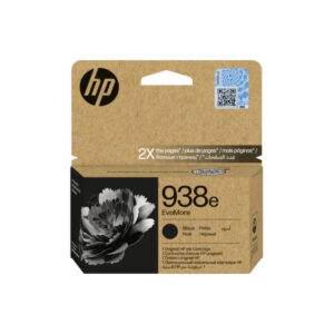 HP 938e EvoMore Black Ink Cartridge 2,500 Pages Original Single-pack