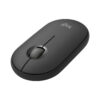 Logitech Pebble Mouse Ambidextrous Wireless Tonal Graphite Optical Mouse