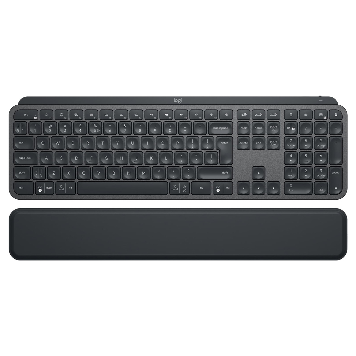 Logitech Master MX Keys Plus Multi Device Advanced Wireless Backlit Keyboard - Image 2
