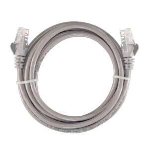 2m CAT5 UTP Flylead – Grey