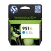 HP 951XL Cyan High Yield Printer Ink Cartridge Original CN046AE