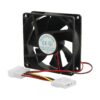 Chassis Cooler Fan Oem 80Mm Black Molex