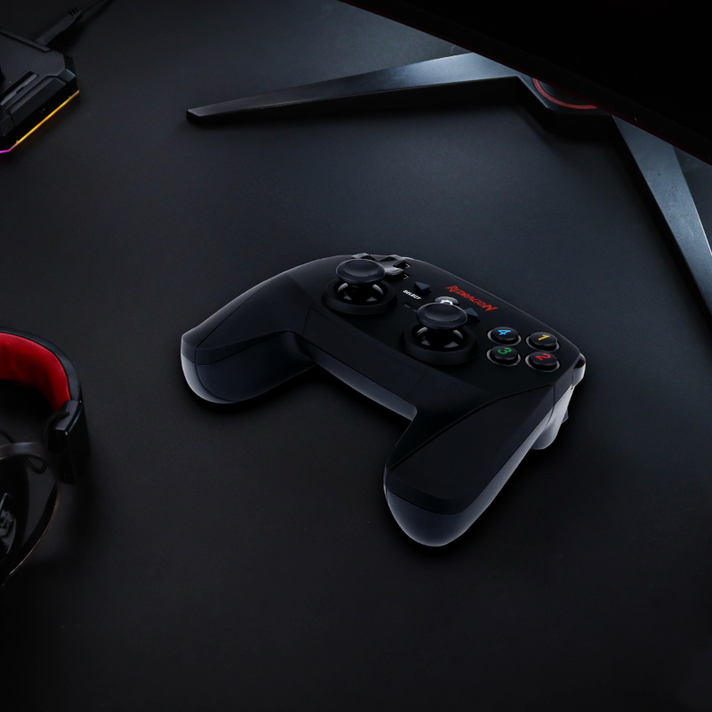 Redragon HARROW Wireless X/D-input(Digital/Analog) PC Controller - Black - Image 7