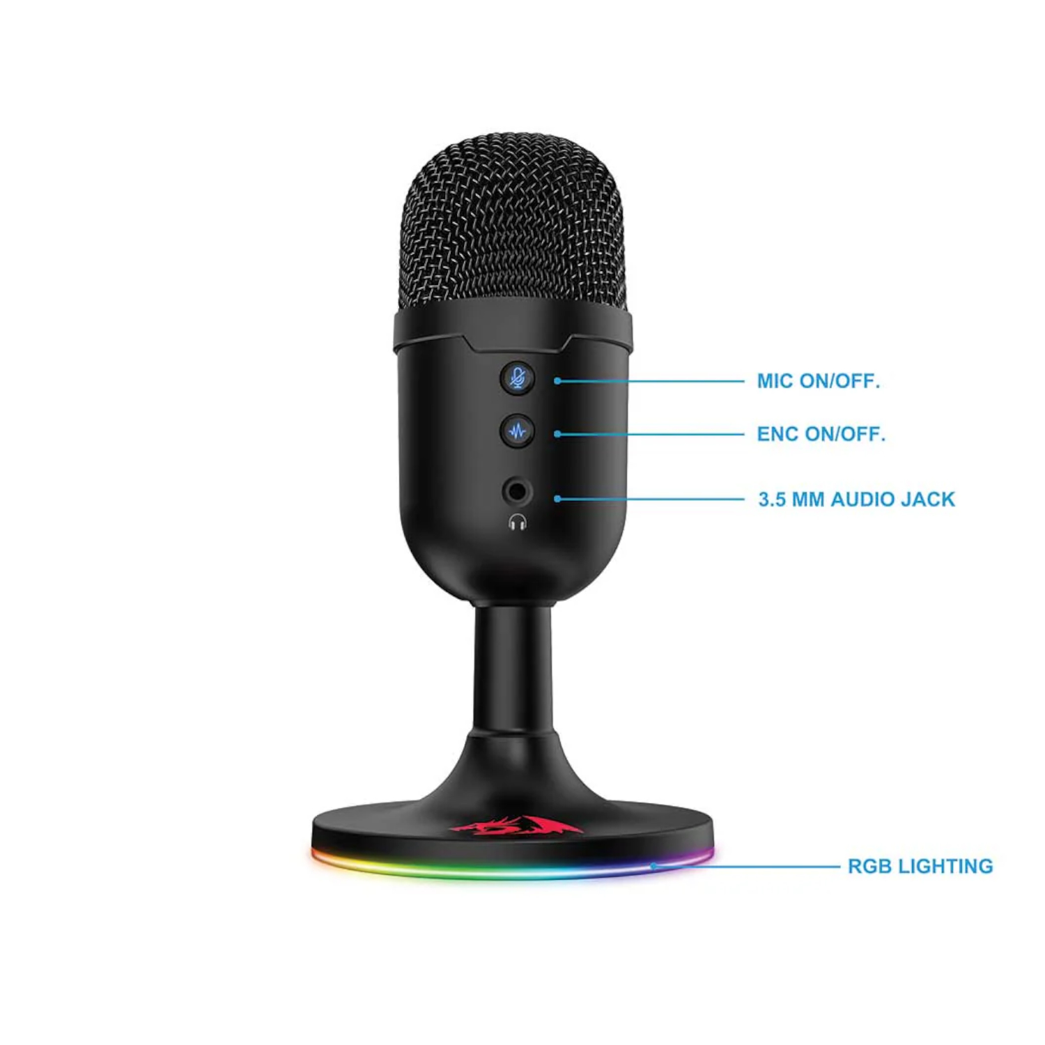 Redragon GM303 PULSAR Gaming Stream Microphone - Image 5