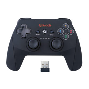 Redragon HARROW Wireless X/D-input(Digital/Analog) PC Controller – Black