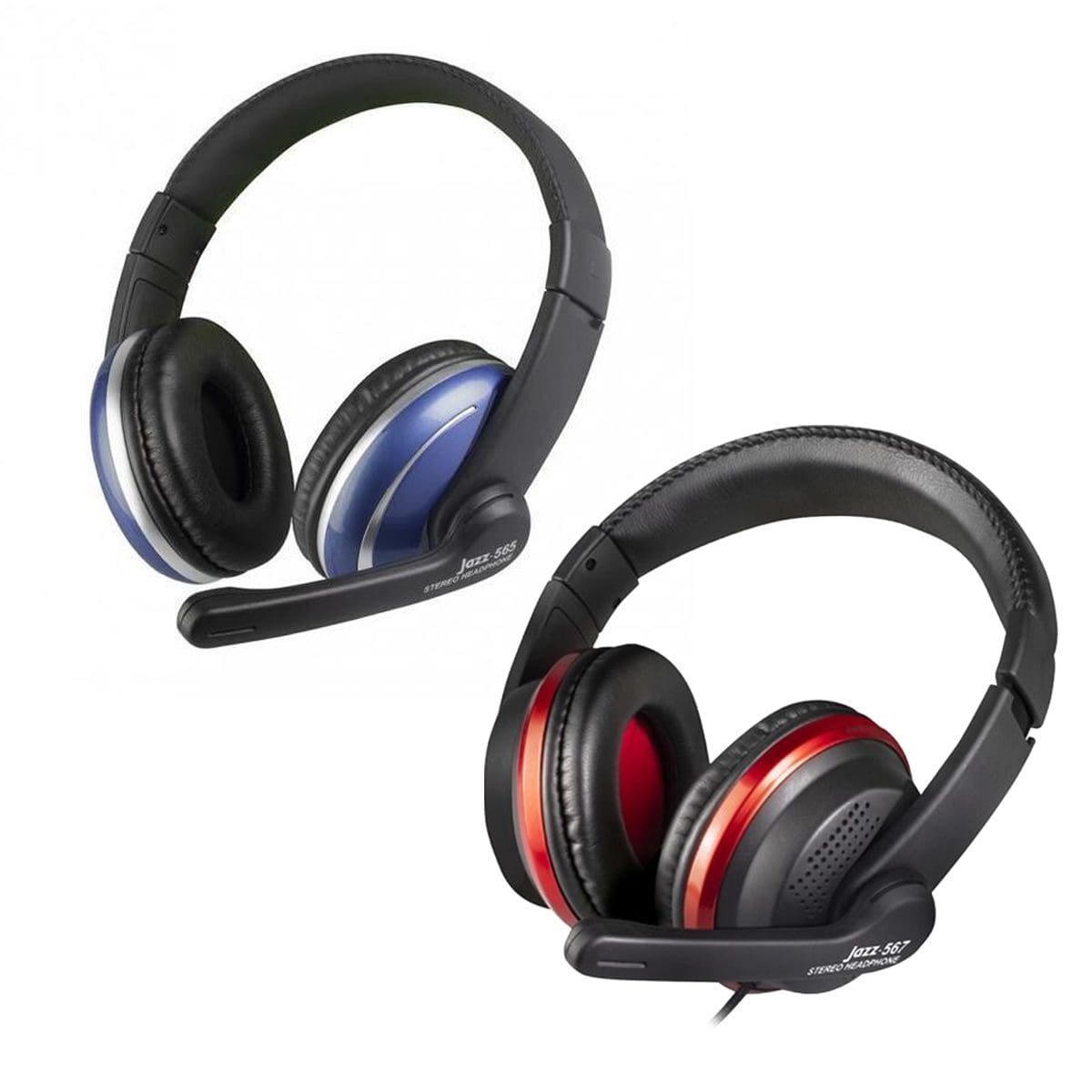 Headset Jazz 567/565 Stereo + Mic 2Pin