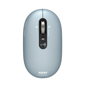 Port Connect PURE MAC Rechargeable Wireless and Bluetooth Mouse – Storm