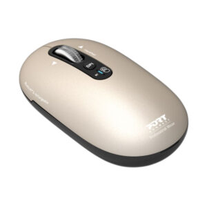 Port Connect PURE MAC Rechargeable Wireless and Bluetooth Mouse – Pearl