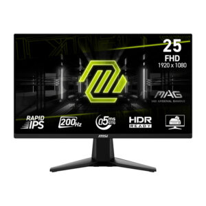 25″ MSI MAG 255F E20 FHD 200Hz Rapid IPS Gaming Monitor