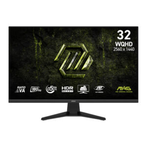 32″ MSI MAG 325QF E18V WQHD 180Hz VA Gaming Monitor