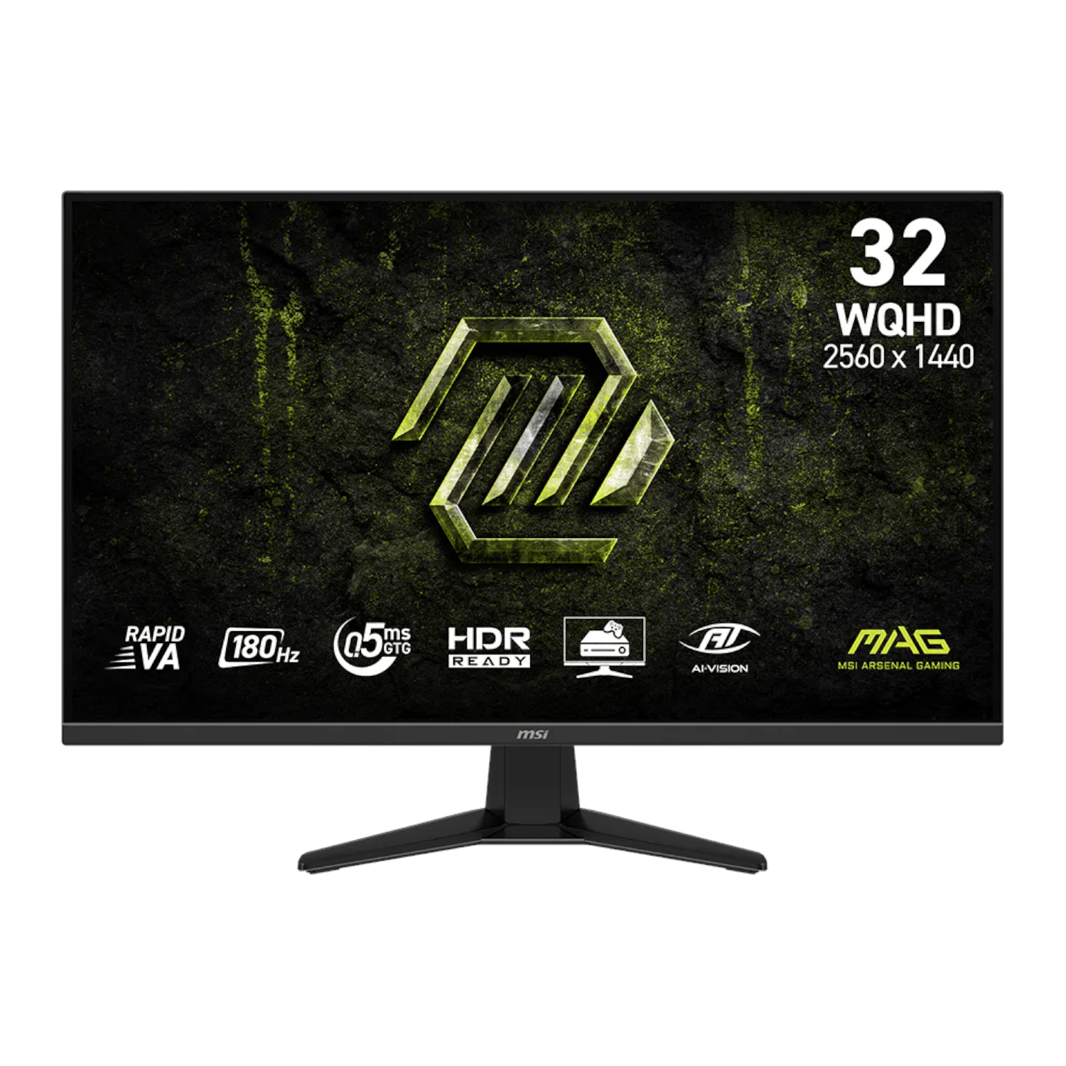 32" MSI MAG 325QF E18V WQHD 180Hz VA Gaming Monitor