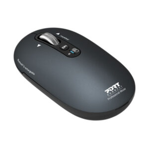 Port Connect PURE MAC Rechargeable Wireless and Bluetooth Mouse – Shadow