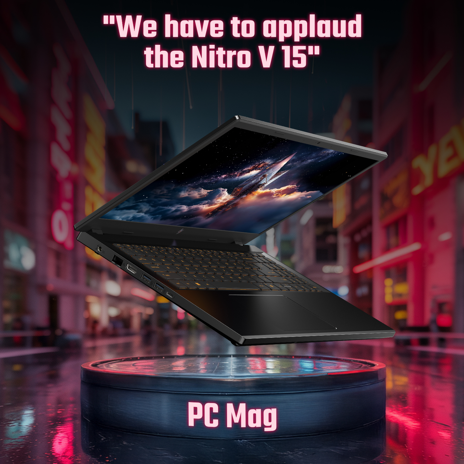 15.6" Acer NITRO V 15 Gaming Laptop | Intel Core 7 240H | 16GB | 512GB | RTX 4050 6GB | Windows 11 Home - Image 9