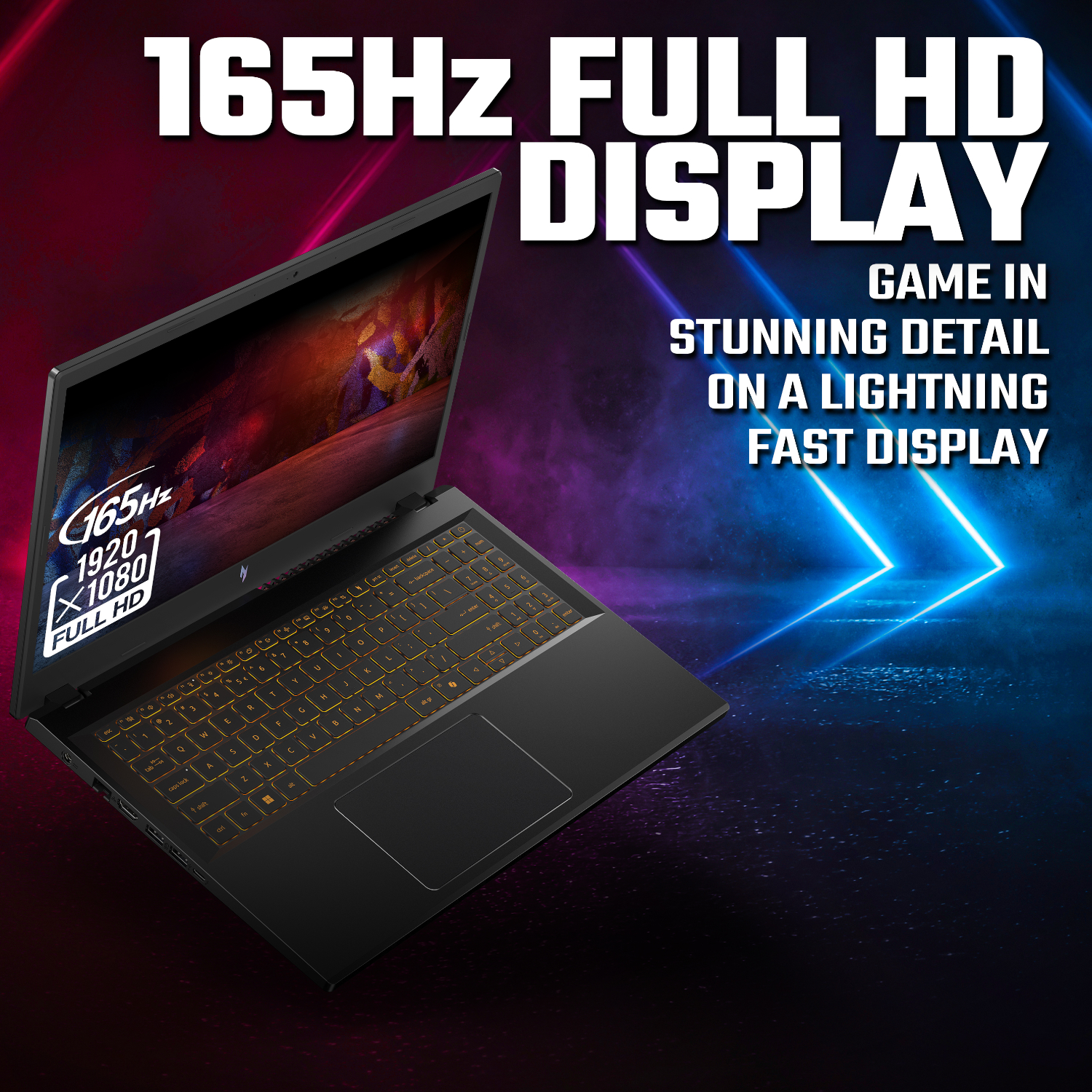 15.6" Acer NITRO V 15 Gaming Laptop | Intel Core 7 240H | 16GB | 512GB | RTX 4050 6GB | Windows 11 Home - Image 11