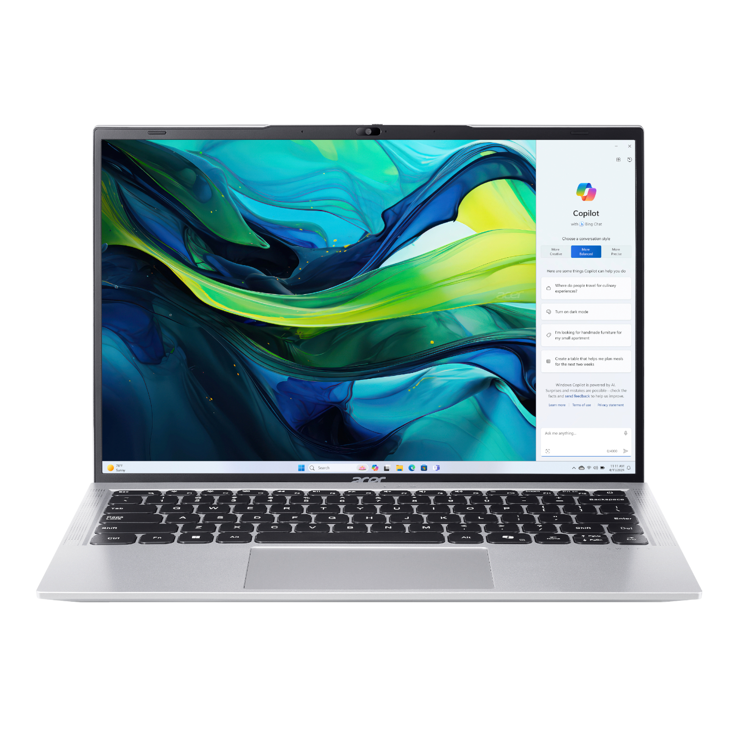14" Acer Swift Lite Laptop | Intel i3-1315U | 8GB DDR5 | 512GB NVMe | Windows 11 Home