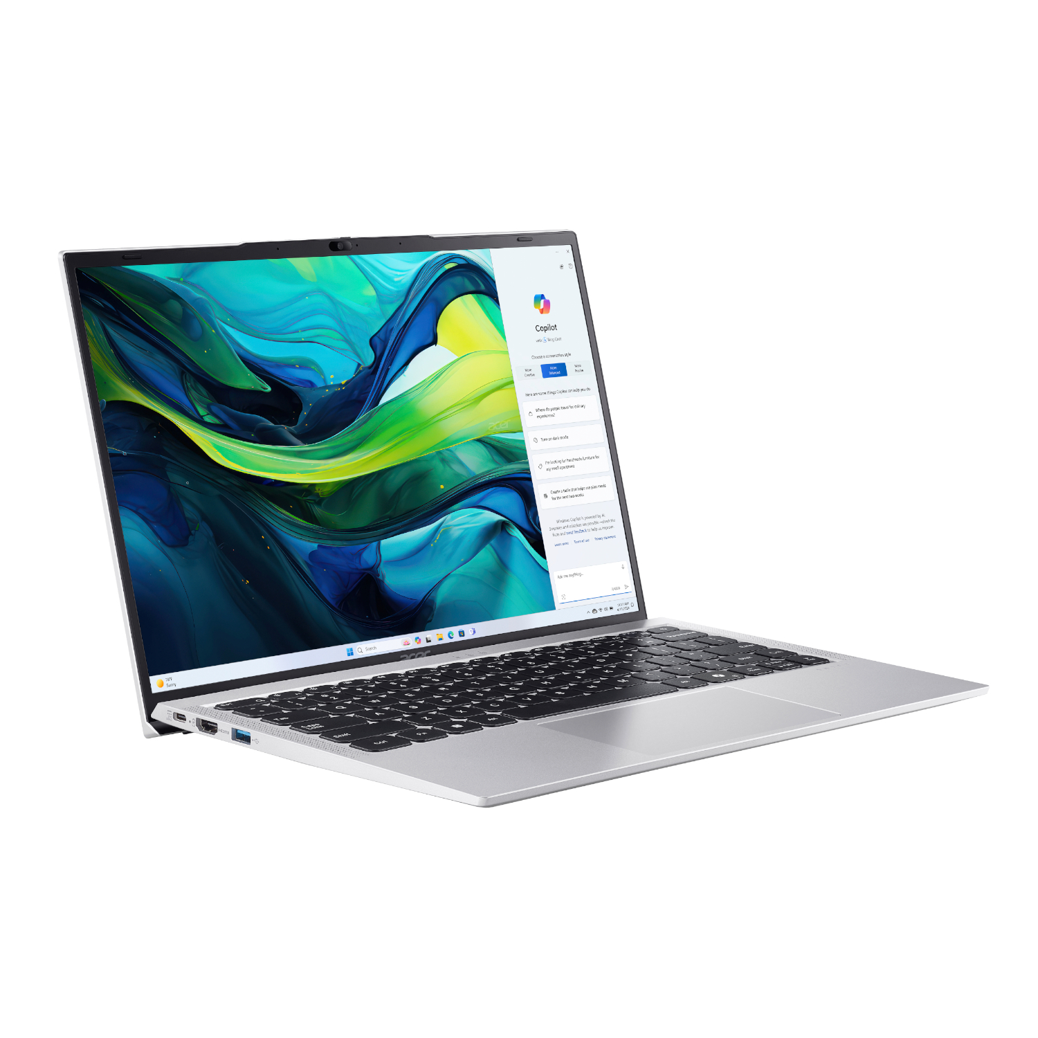 14" Acer Swift Lite Laptop | Intel i3-1315U | 8GB DDR5 | 512GB NVMe | Windows 11 Home - Image 2