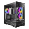 Antec C2M ARGB Compact Micro-ATX Gaming Chassis – Black