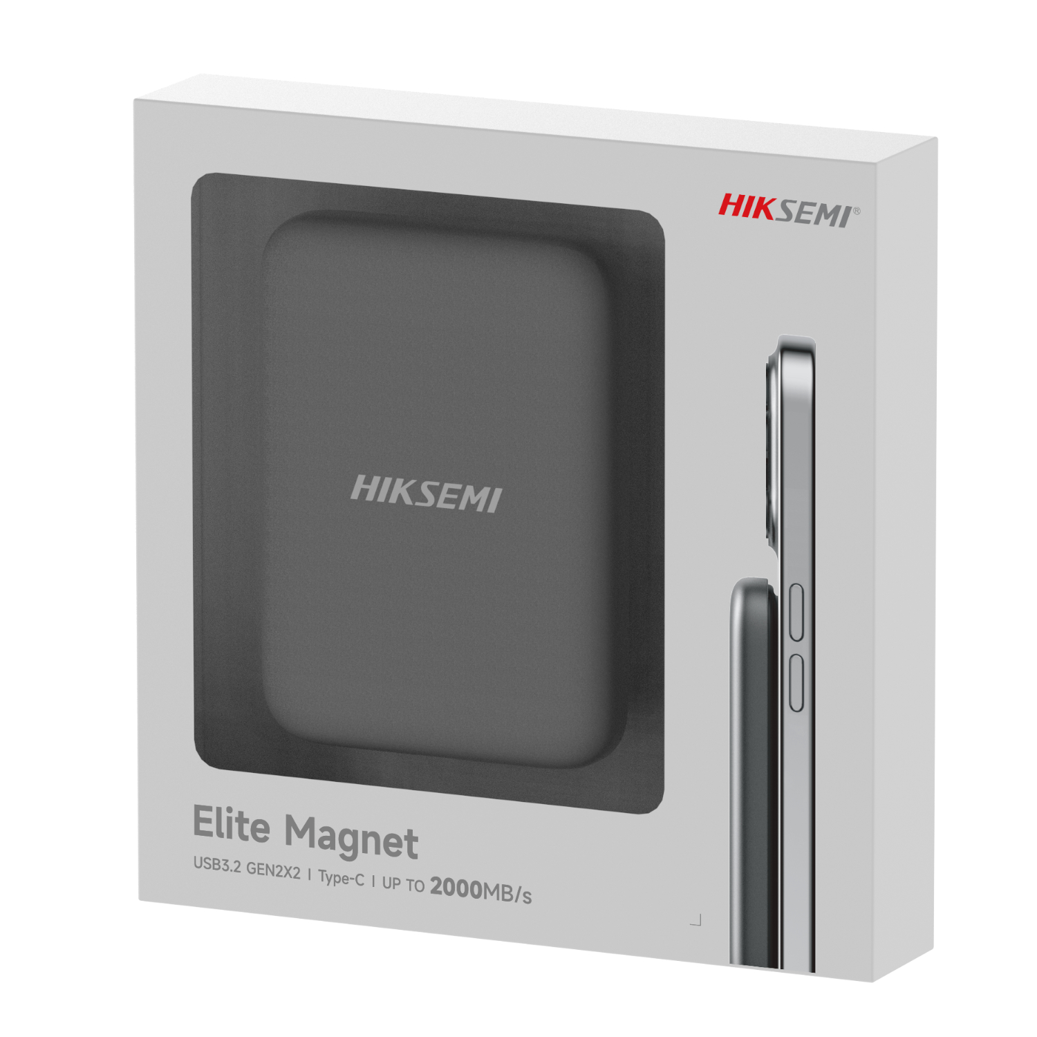 1TB Hiksemi Elite Magnet USB Type-C Portable SSD - Image 5